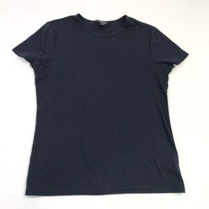 Lauren Ralph Lauren Blue Slim Fit Essential Top Tee Shirt Womens Short Sleeve L